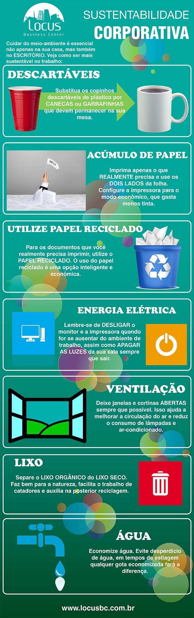 Infográfico: Sustentabilidade Corporativa